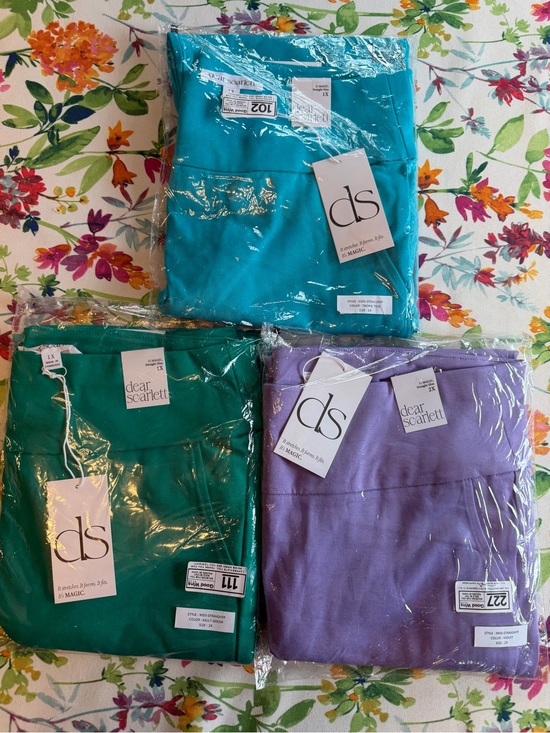 Dear Scarlett Pants - Dear Scarlett Plus Size Magic Straight Slim Pants